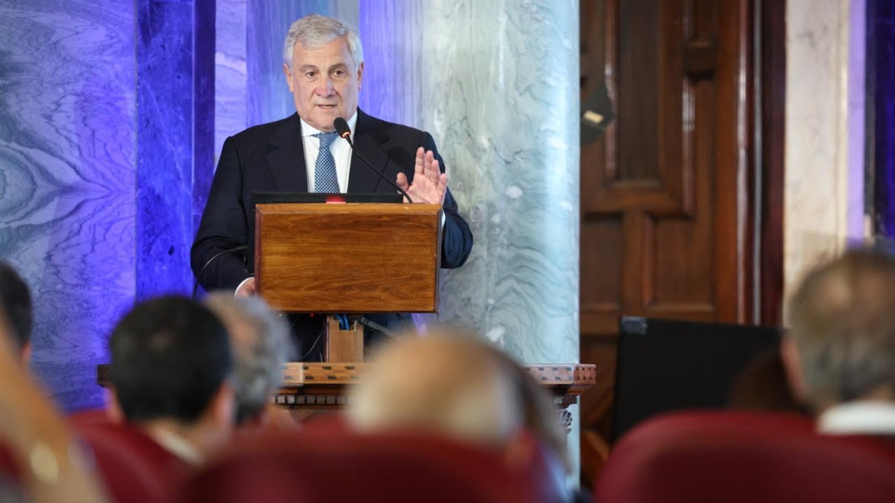 Cambio di paradigma, l'intervento del Ministro degli Affari Esteri Antonio Tajani