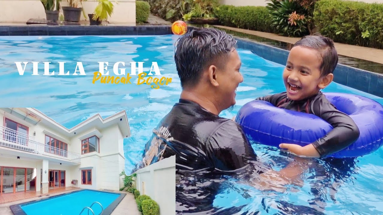 VILLA EGHA | Biru liburan bareng keluarga | Villa murah di Puncak Bogor