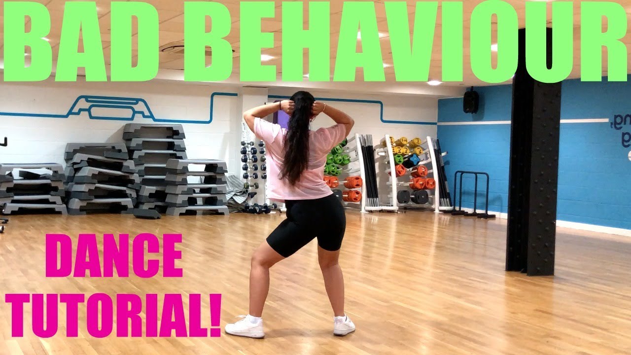BAD BEHAVIOUR Mabel Dance TUTORIAL Beginner Friendly 💃