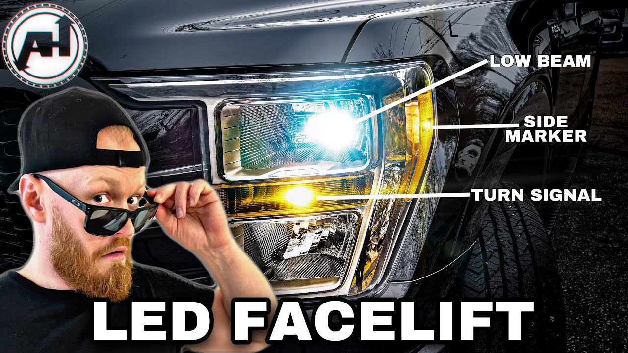 2021 F150 LED HEADLIGHTS | How to install LED headlights on Ford F150