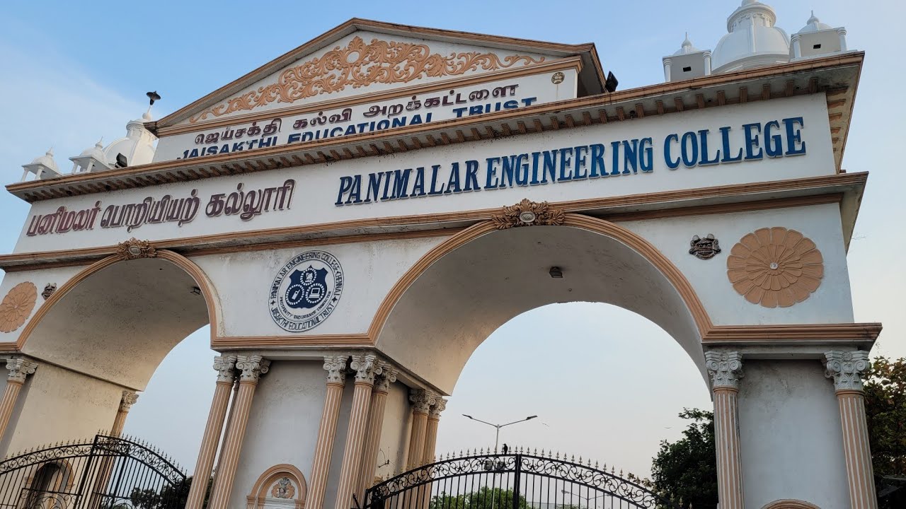 Explore the Serene Greenery of Panimalar Engineering College Campus | Virtual Tour