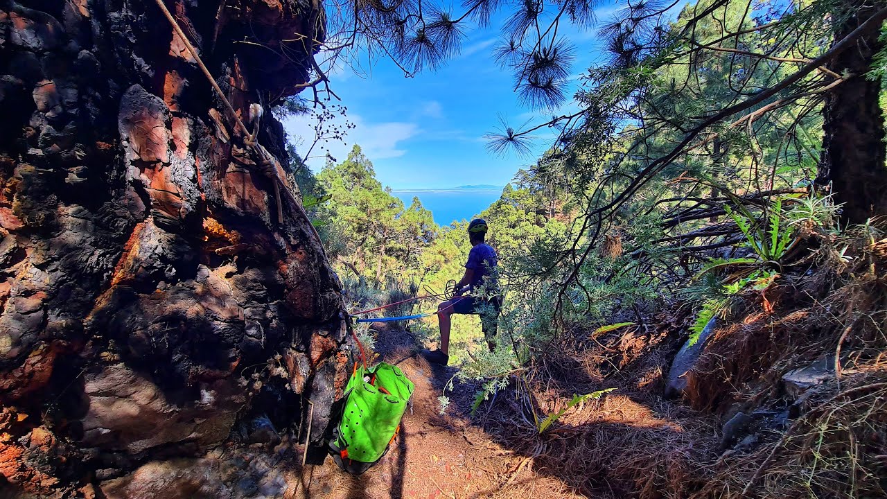 Descenso Barranco el Diablillo, Candelaria - Tenerife 4K