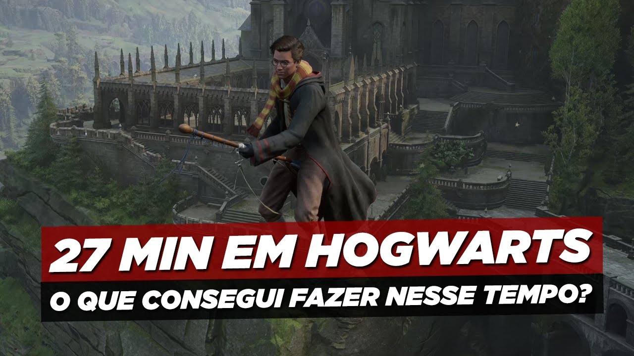 GAMEPLAY HOGWARTS LEGACY: EXPLORANDO HOGWARTS POR 27 MINUTOS! (4K E EM PORTUGUÊS)