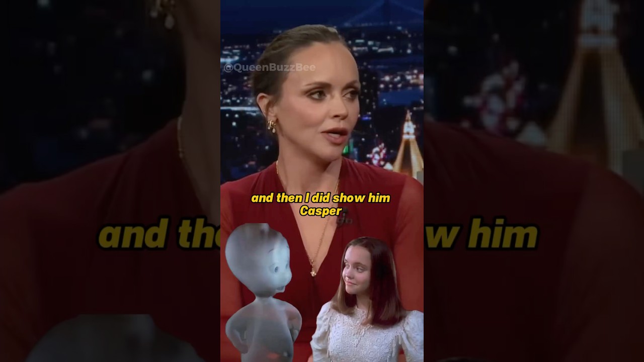 Christina Ricci Shares Her Son&rsquo;s Reaction to Watching Casper 😂 #ChristinaRicci #shorts
