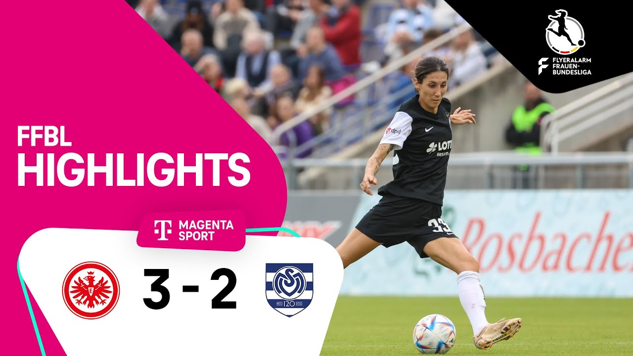 Eintracht Frankfurt - MSV Duisburg | Highlights FLYERALARM Frauen-Bundesliga 22/23