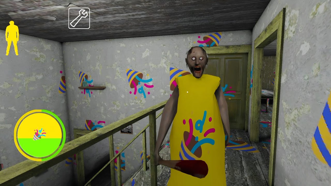 Granny Game Horror Escape Gameplay | Birthday Granny EP-2