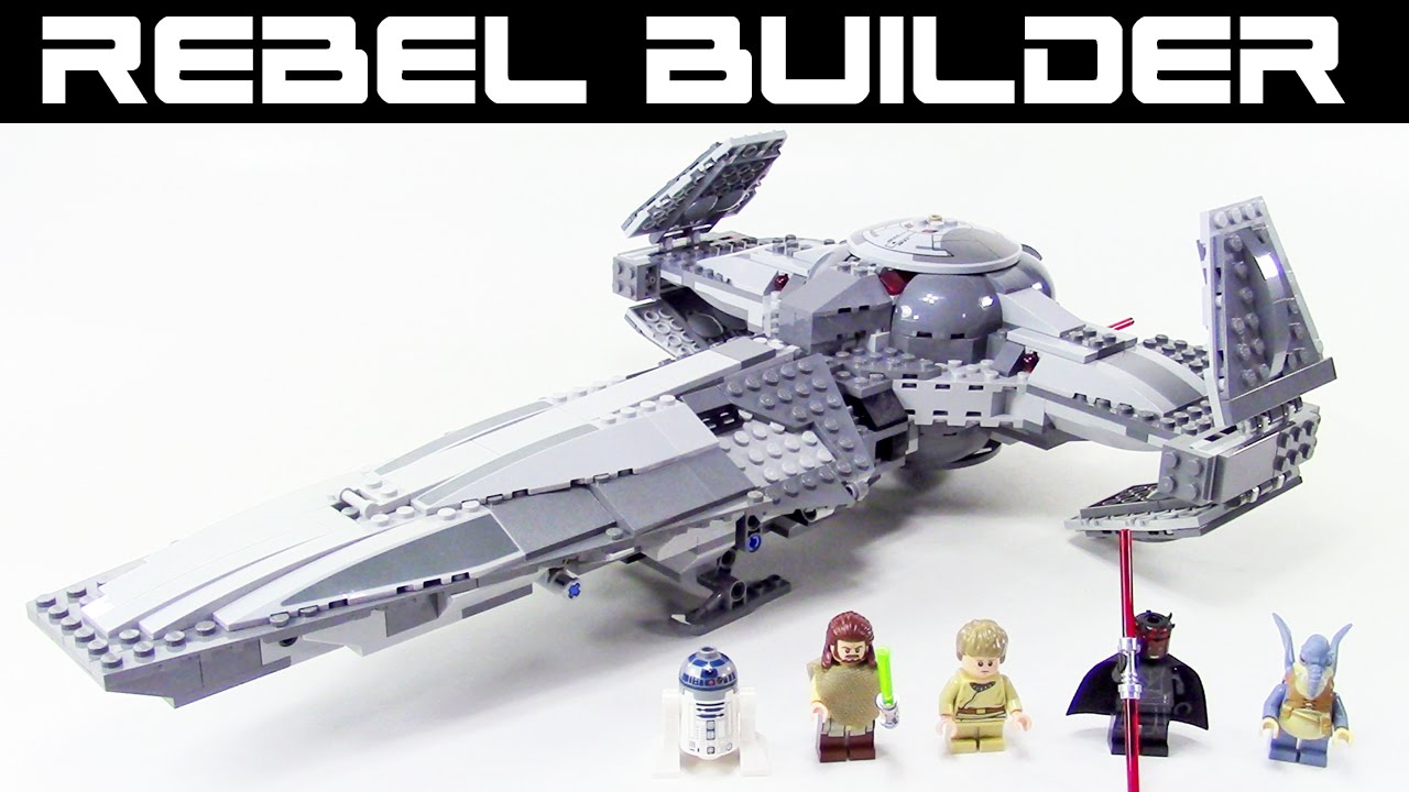 LEGO Star Wars Sith Infiltrator Review! Set 75096