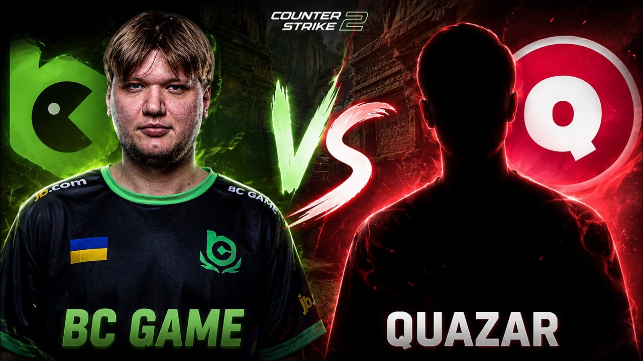 BC GAME VS QUAZAR &mdash; s1mple & electroNic vs kaioriii on Mirage| FACEIT