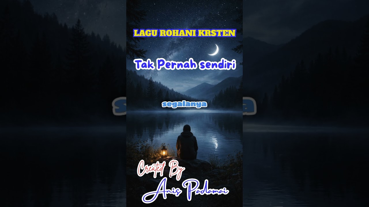 TAK PERNAH SENDIRI - Lagu Rohani Kristen || Created by Anis Padamai ( Rock )
