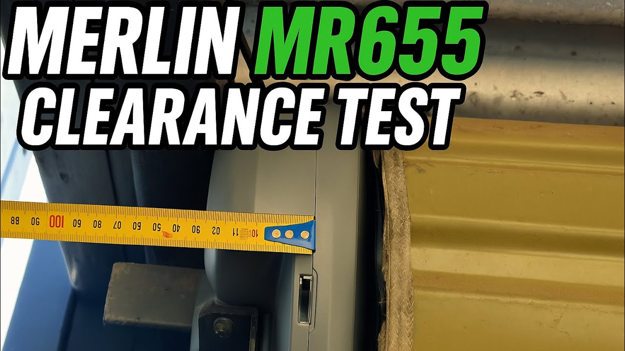 Merlin MR655 Clearance Test — How Much Room Do You Really Need?