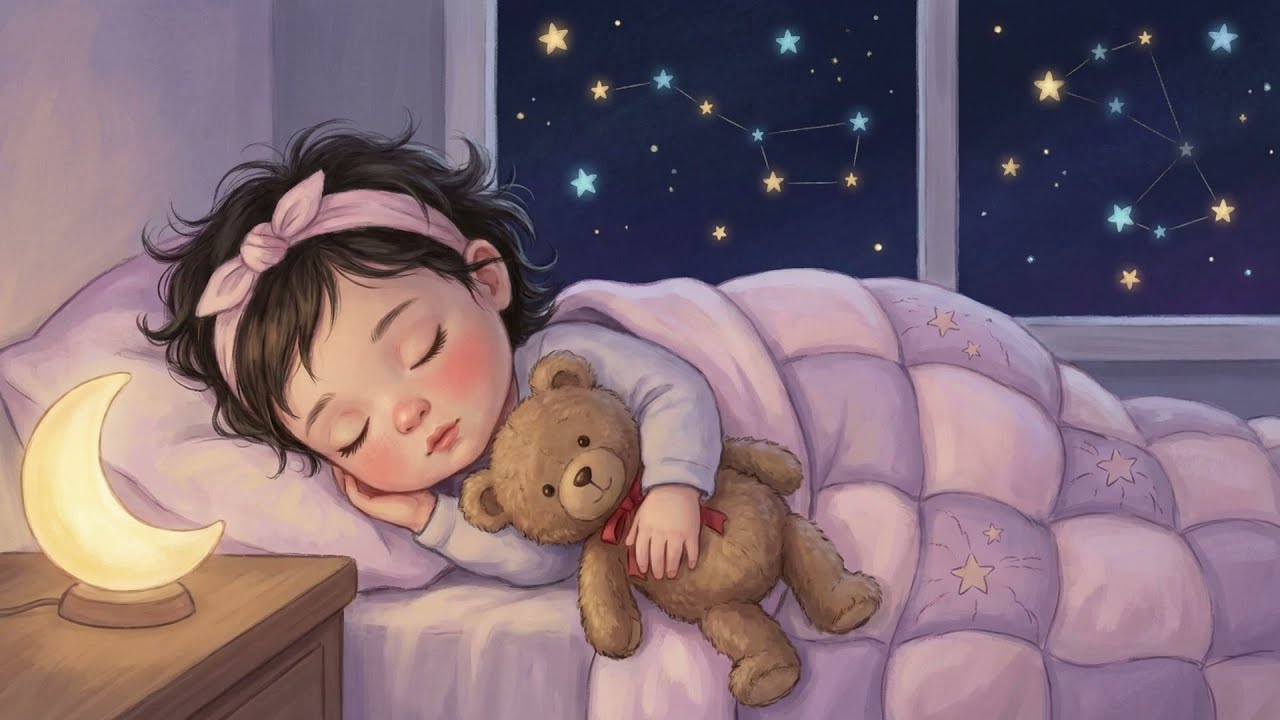 12 Hours of Gentle Mozart & Brahms Lullabies 💤 Deep Sleep & Relaxation Music