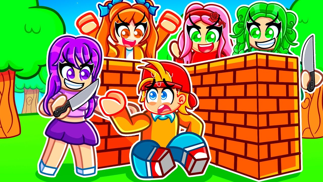 Construye Para SOBREVIVIR Con Las FANS LOCAS!