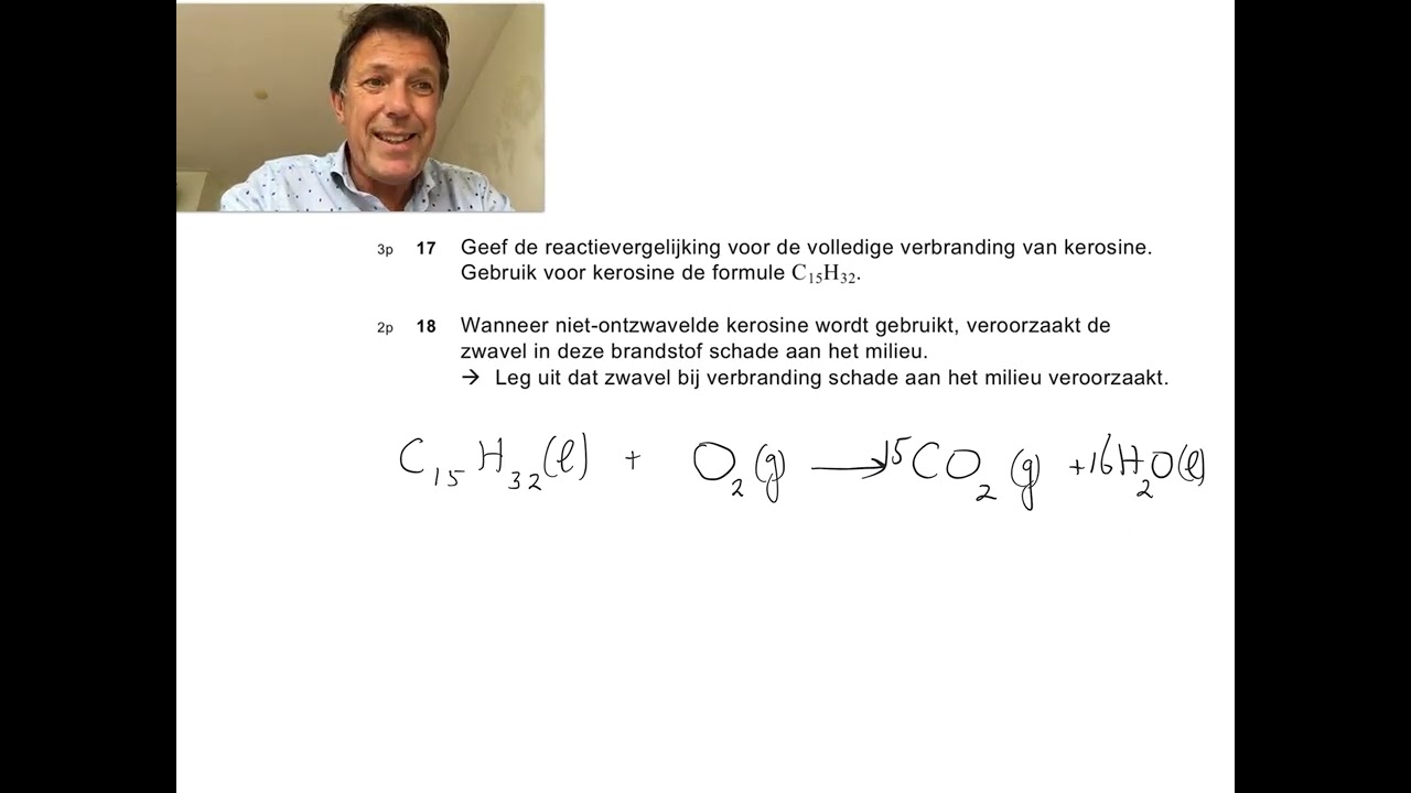 VMBOt 27   Reactievergelijking opstellen en schadelijke gassen