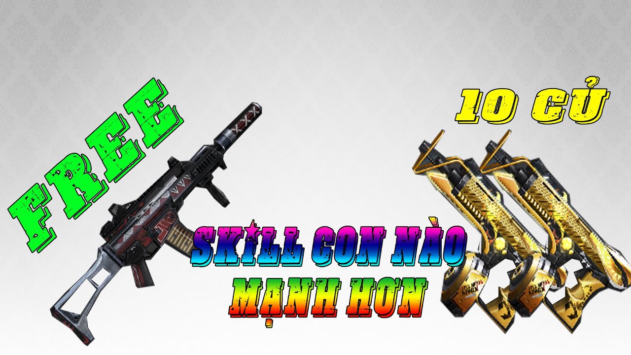 So S&aacute;nh Kỹ Năng G36c Cụ Tổ Cấm Qu&acirc;n vs G18 B&atilde;o Kim Loại - Truy K&iacute;ch Showbiz