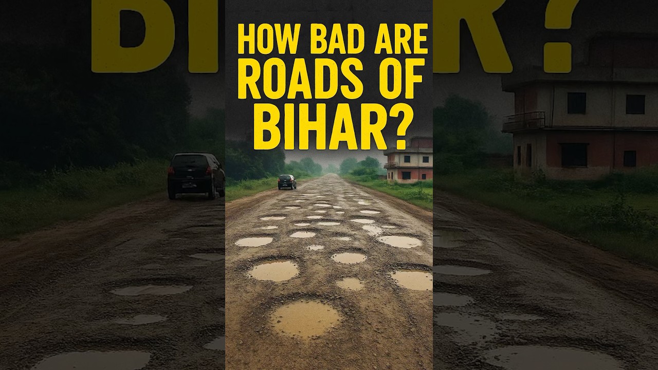 How bad are the roads of Bihar? #bad #roads #bihar #potholes #change #highways