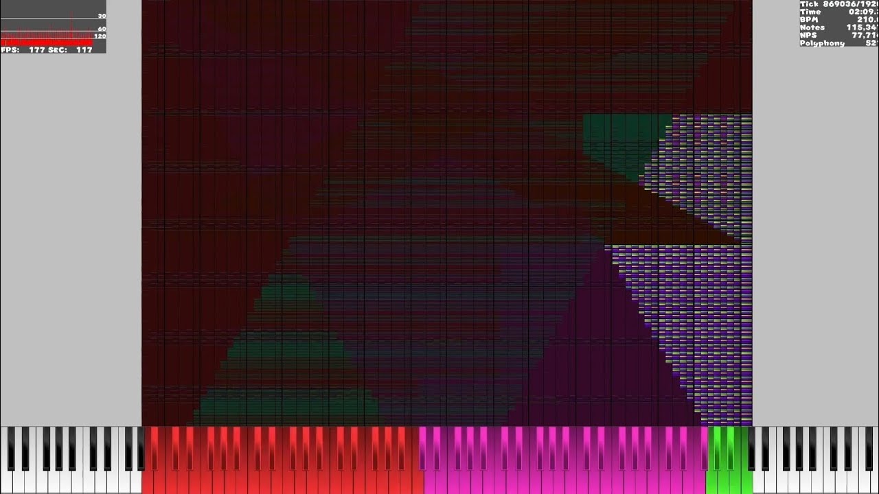 [Black MIDI] Ultralight MIDI Player - Last Brutal Sister Flandre S 78.8 Million