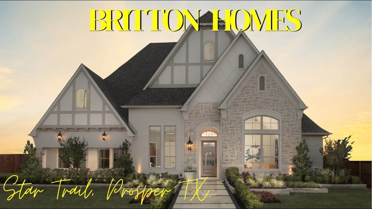 Model Home Tour | Britton Homes | Plan 617A | Star Trail | Prosper, TX