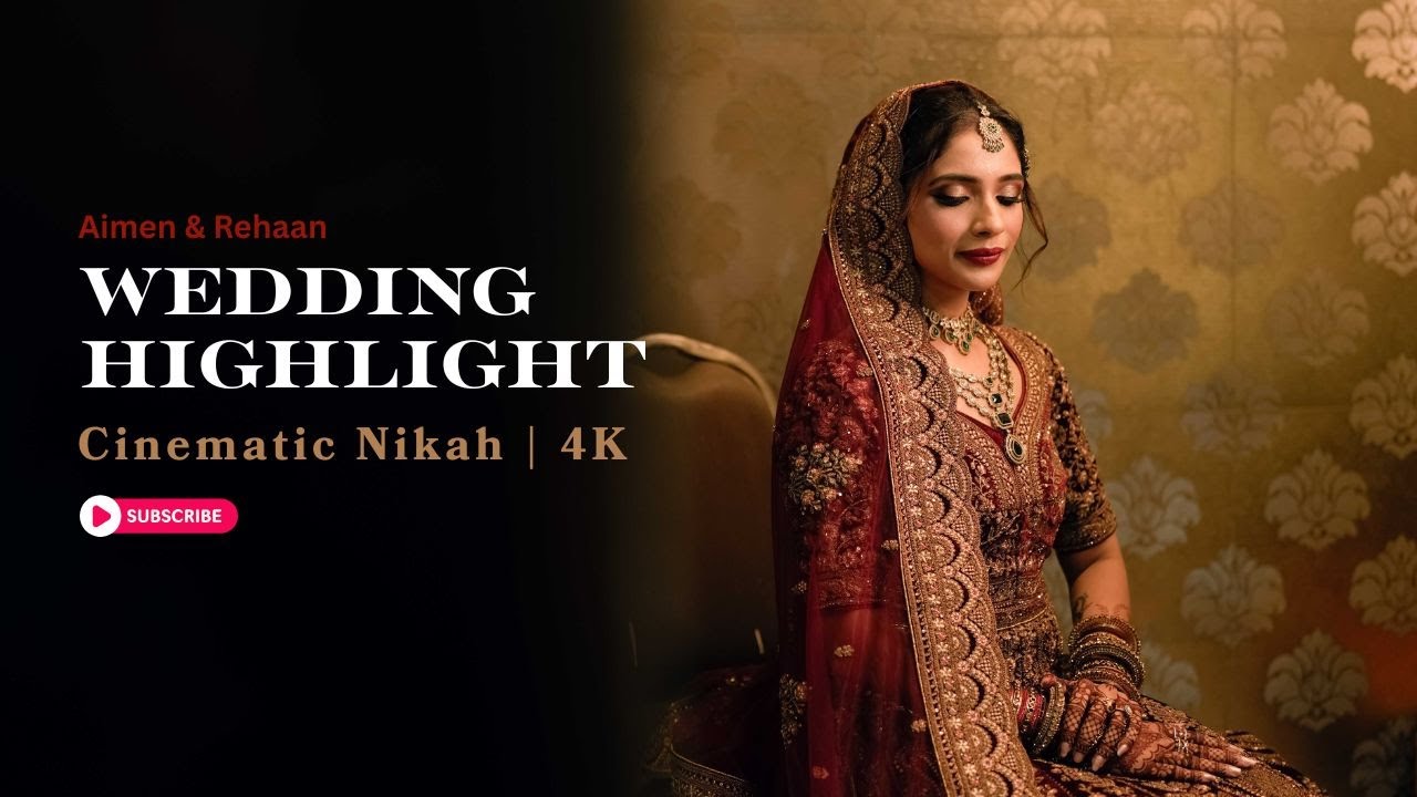 Nikah to Walima  | Aimen & Rehaan Wedding Highlights #wedding
