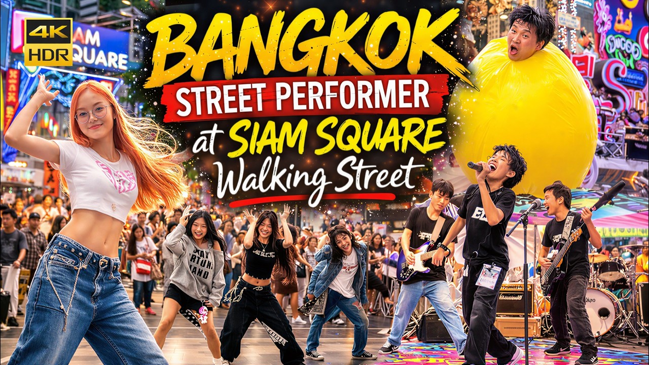 Bangkok Street Performer Festival 2026 | Street Music, Dance & Live Shows at Siam Square