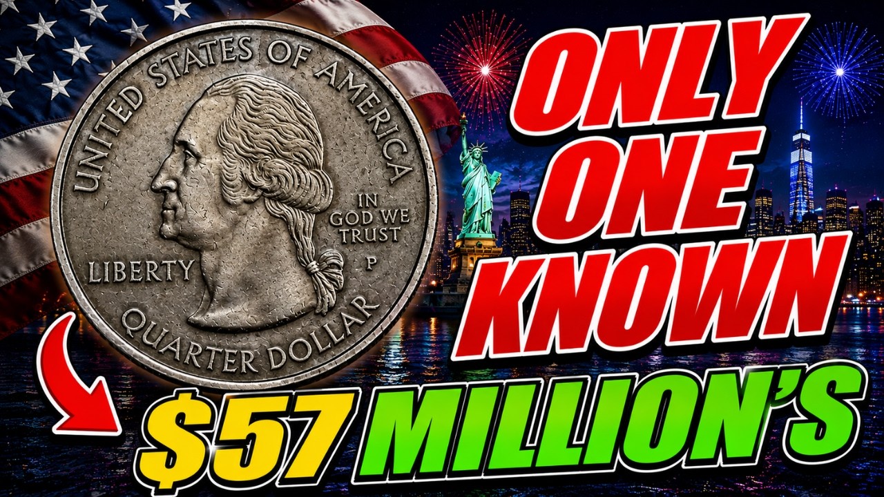 Top 6 Ultra Rare State Quarters Dollar Coins Worth Big Money | Valuable Old US Quarters Coin