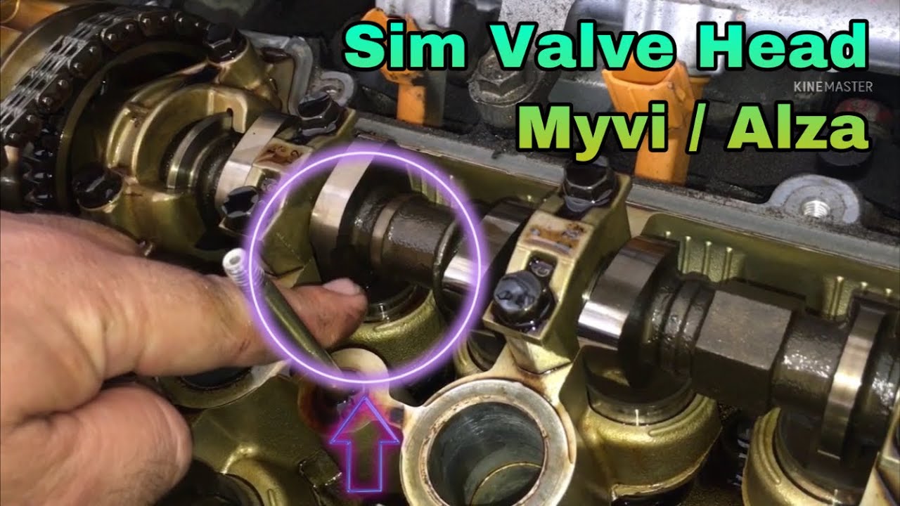 Pencerahan tentang sim valve head untuk myvi dan alza. Kod enjin k3 dan 3sz boleh guna.
