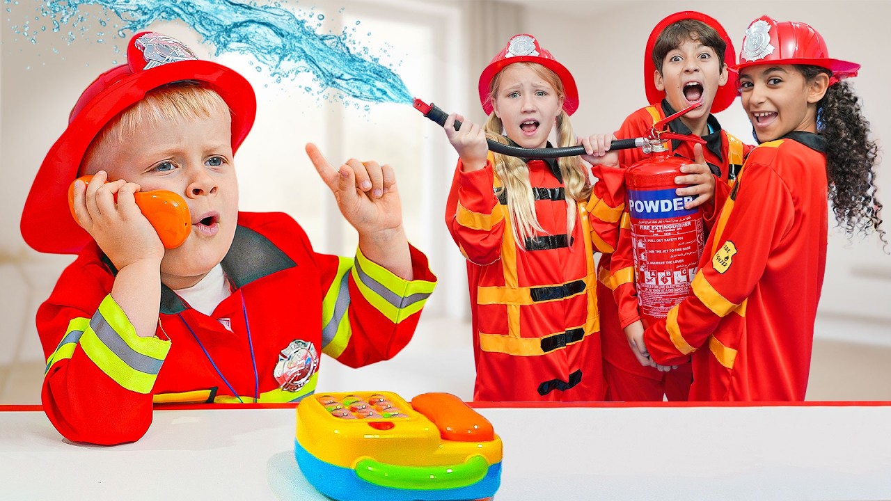 โรงเรียนนักดับเพลิงของโอลิเวอร์ – มาเล่นเป็นนักดับเพลิงกันดีกว่า! 🚒