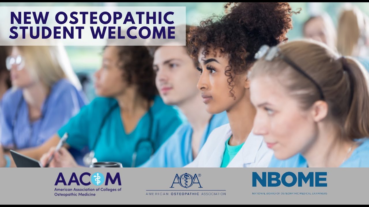 New Osteopathic Medical Student Welcome Video