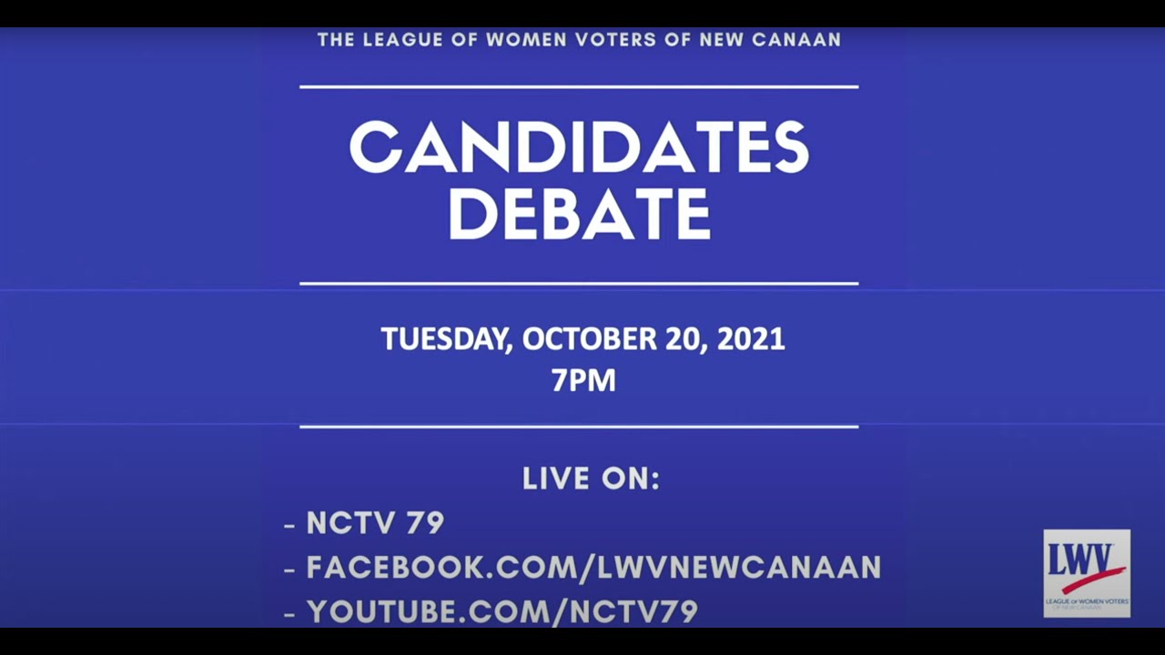 League of Women Voters of New Canaan / Board of Education Candidates Debate