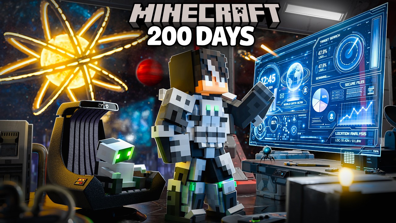I Survived 100 Days Building a Dyson Sphere in ALL THE MODS! (PART 2)