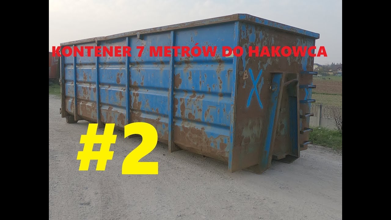 Kontener do hakowca 7 metrów #2