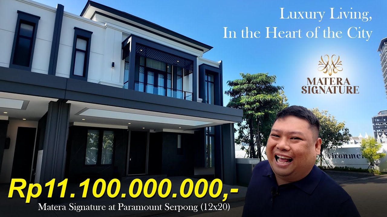 #housetour Matera Signature 12x20 |  Rumah Mewah di Gading Serpong Harga Mulai 9 Milyaran* (Tipe 10)