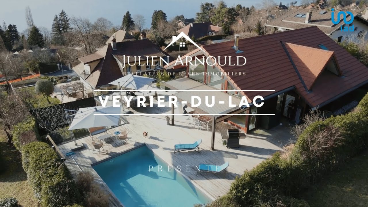 Villa d'architecte à vendre à Veyrier-Du-Lac
