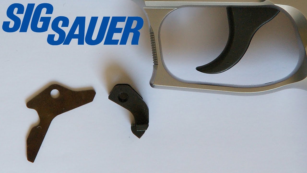 Sig Sauer P226  Short Reset Trigger install