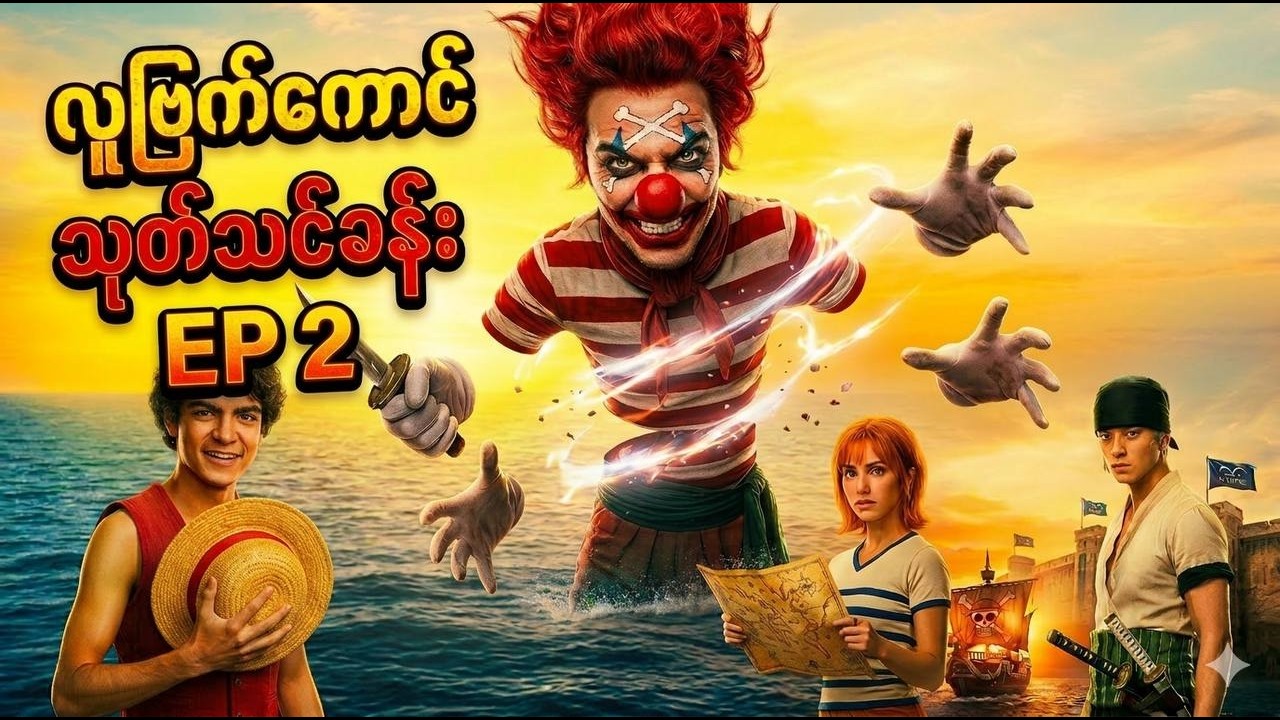 လူဗြက်ကောင် သုတ်သင်ခန်း အပိုင်း၂ /One Piece / Season1 /Ep1// #onepiecelive#season1#balalarecapzone