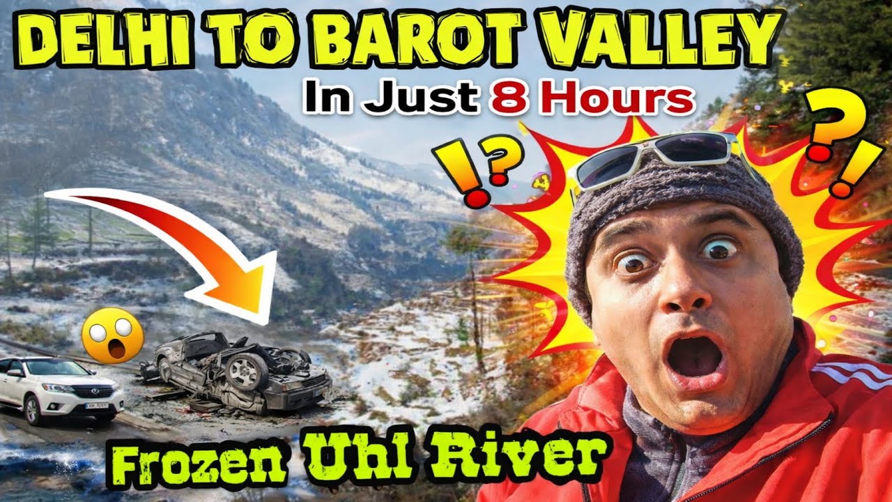 Delhi to Barot Valley Bike Ride|Best Camping Location in Himachal |  Barot Valley unexplored