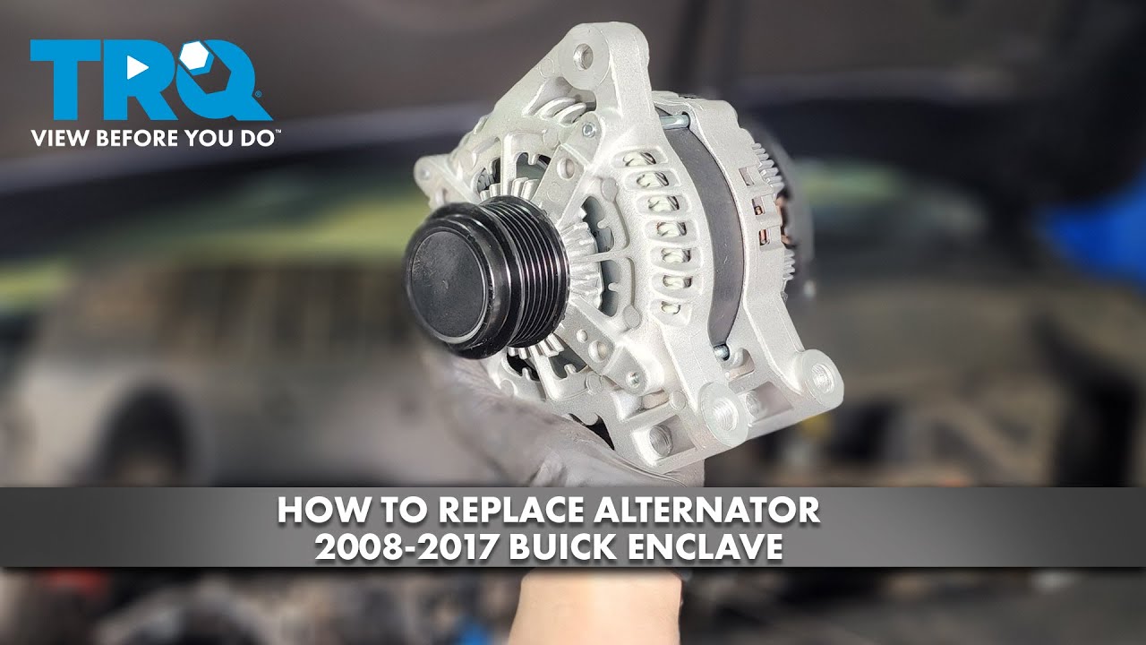 How to Replace Alternator 2008-2017 Buick Enclave