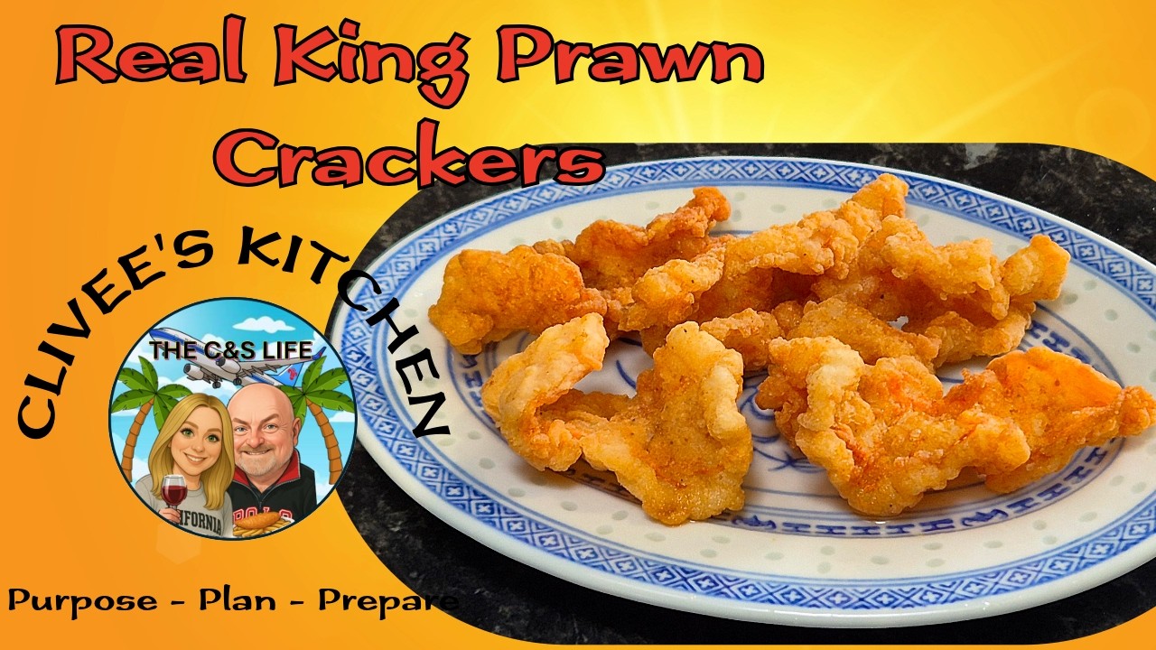 Real KING PRAWN CRACKERS