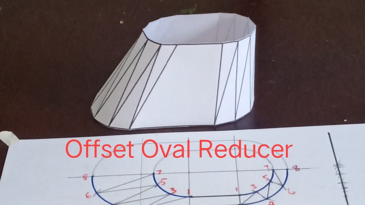 Offset Oval Reducer Marking/Layout