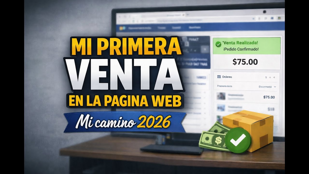 ¡Nuestra PRIMERA VENTA en la PAGINA WEB! - Mi camino 2026
