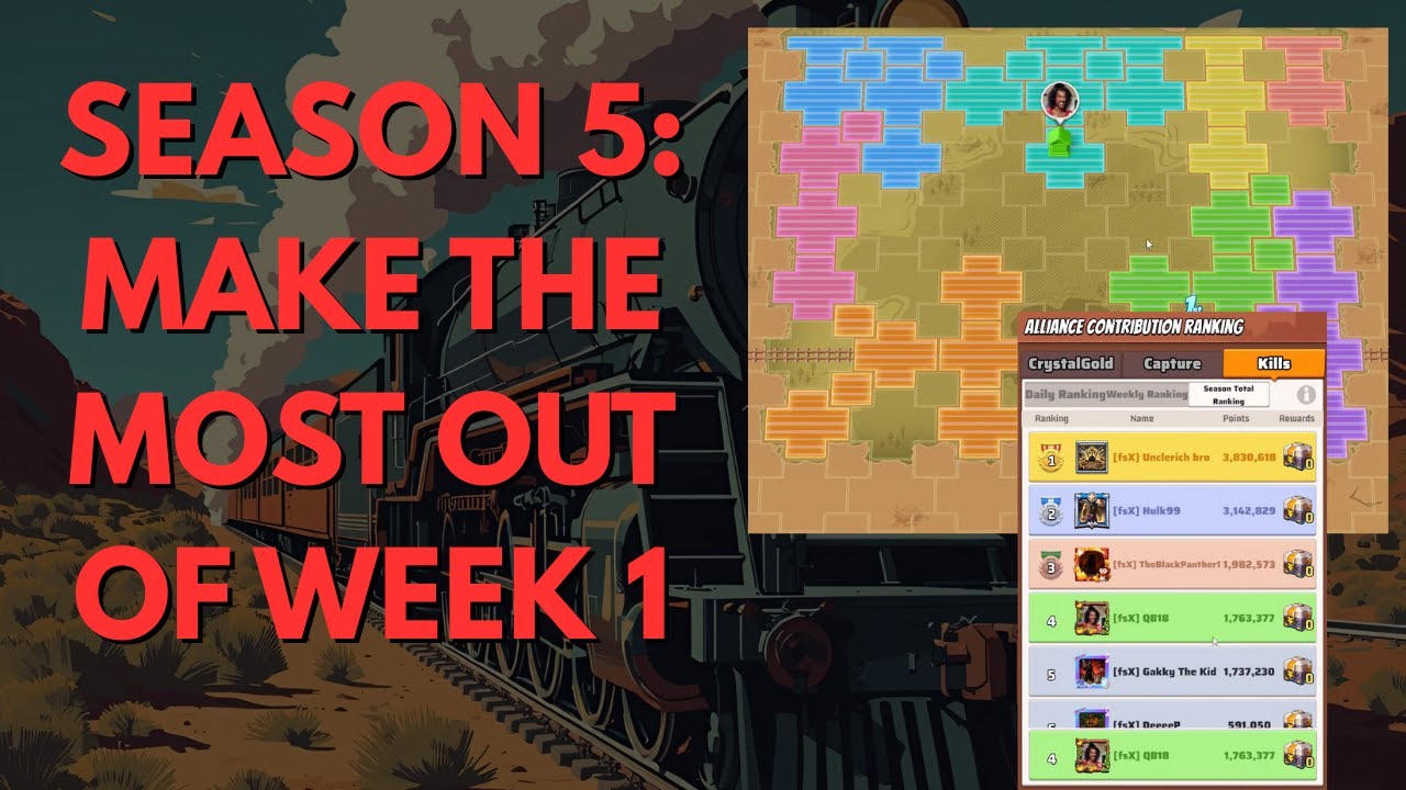Season 5, Day 5: Map Strategy, Investing Properly & Fighting | Last War: Survival