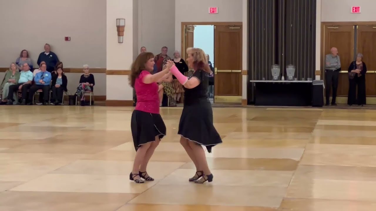 Shivers, Phase IV+0+6, Cha/Hustle, Choreo by Dawn Mee, Danced by Dawn Mee & Cami Nevitt