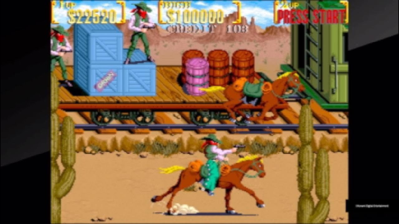Retro sunsetriders vive les cow-boy