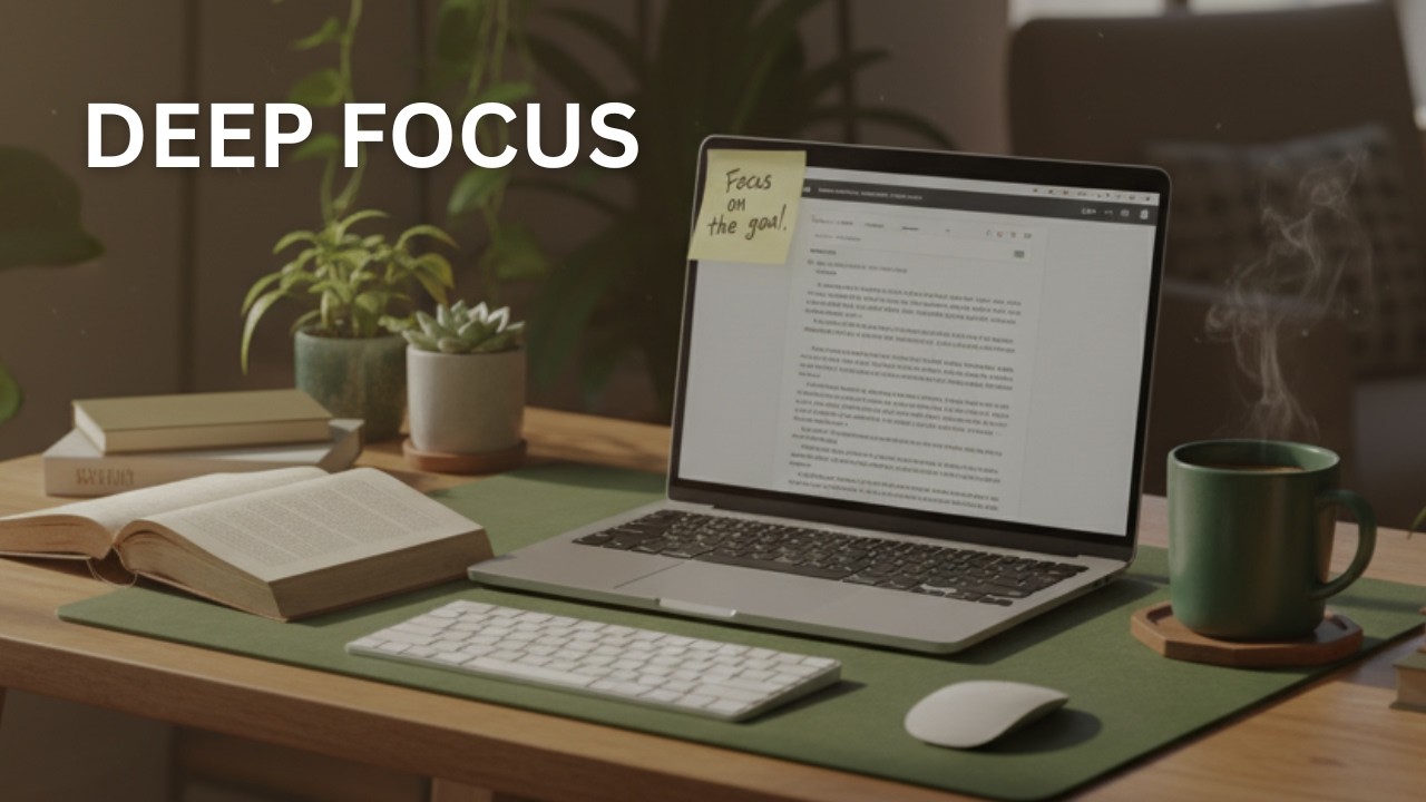 Work Flow Music – 1 Hour Calm Jazz Piano for Productivity