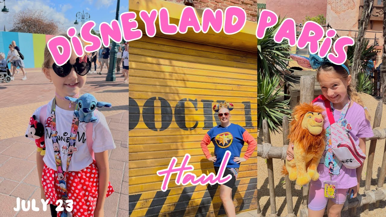 DISNEYLAND PARIS HAUL 🏰🇫🇷 What did we buy? July 2023