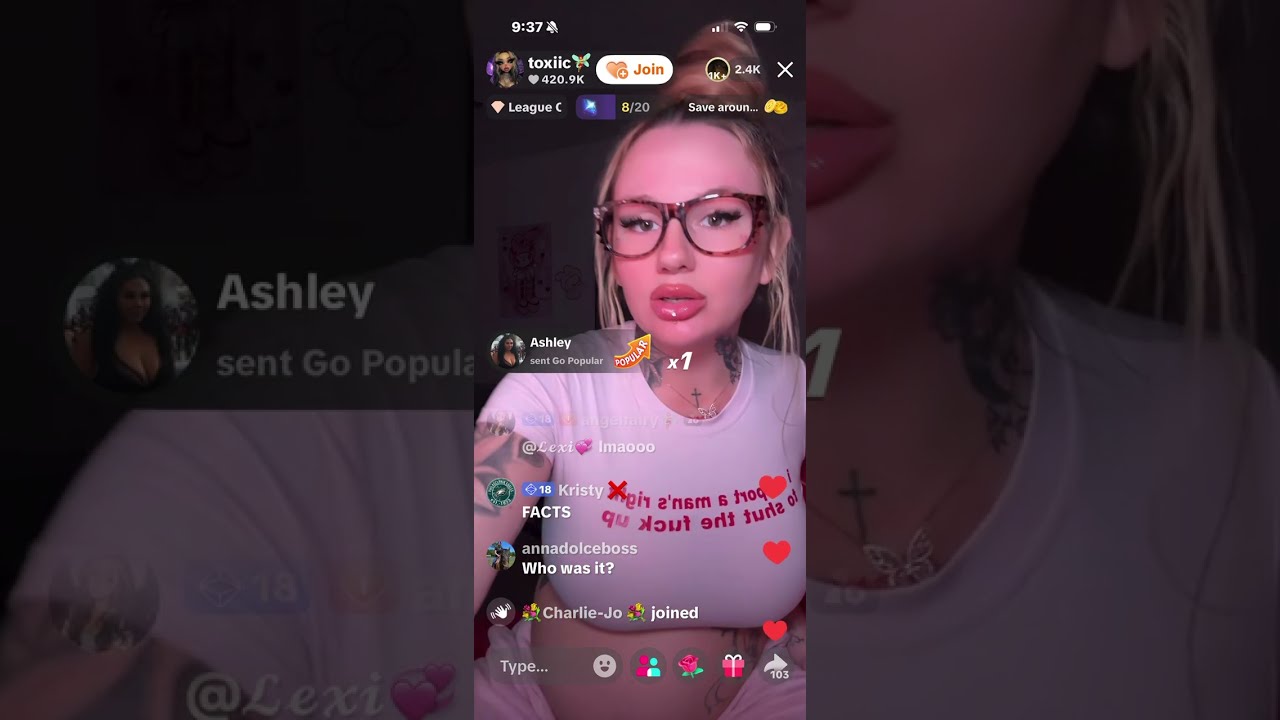 Прямая трансляция ToxicFairy в TikTok (01.04.2026)