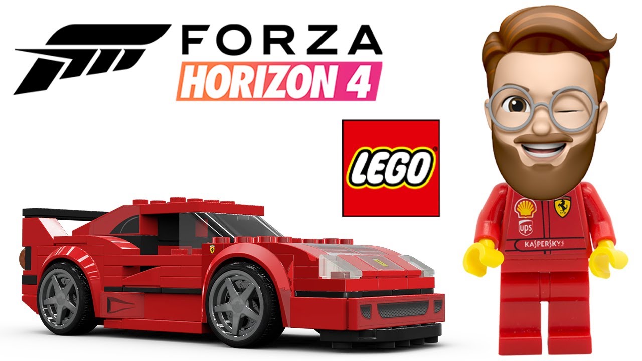 LEGO FERRARİ F40 ile ARABA YARIŞI (Forza Horizon 4 LEGO)