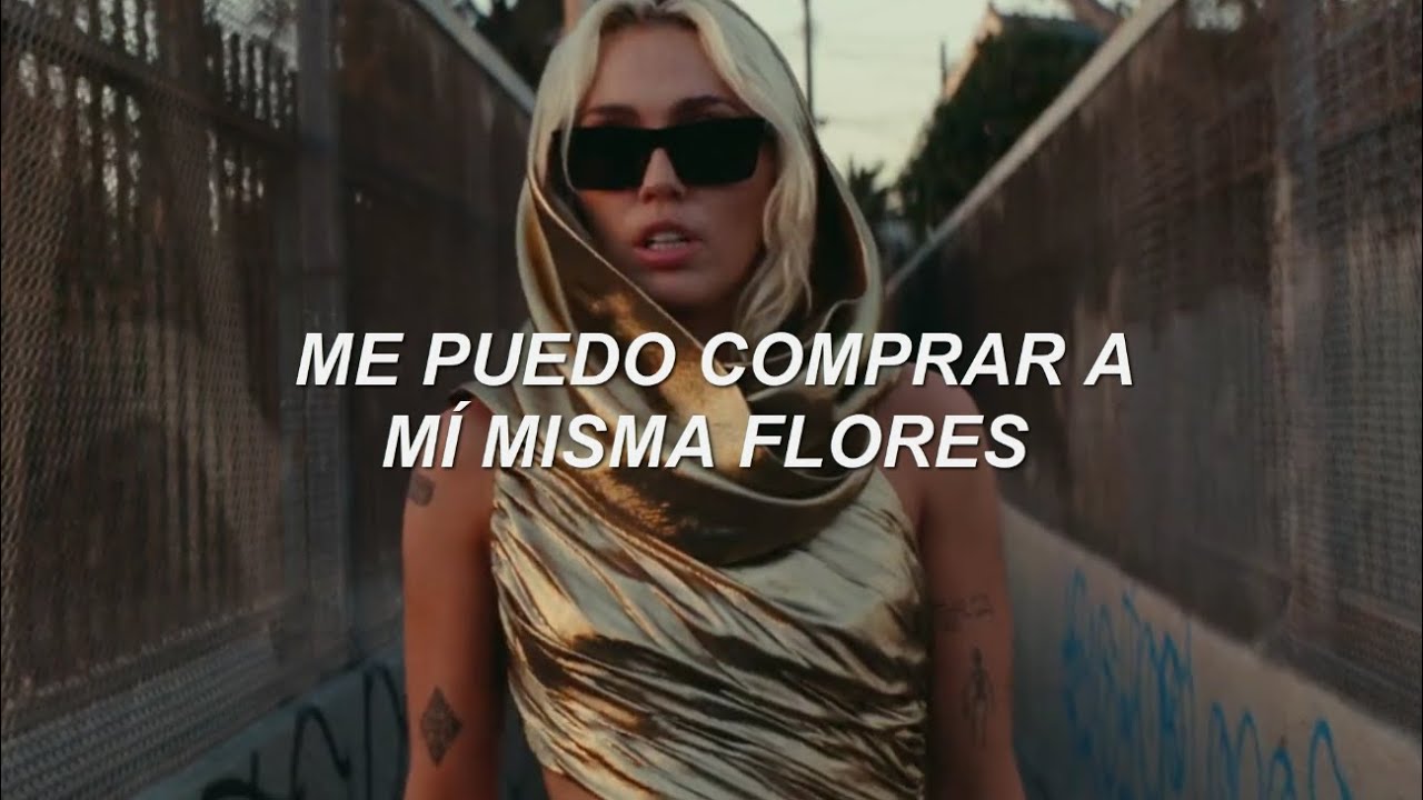 Miley Cyrus - Flowers (Traducida al Espa&ntilde;ol) | video oficial