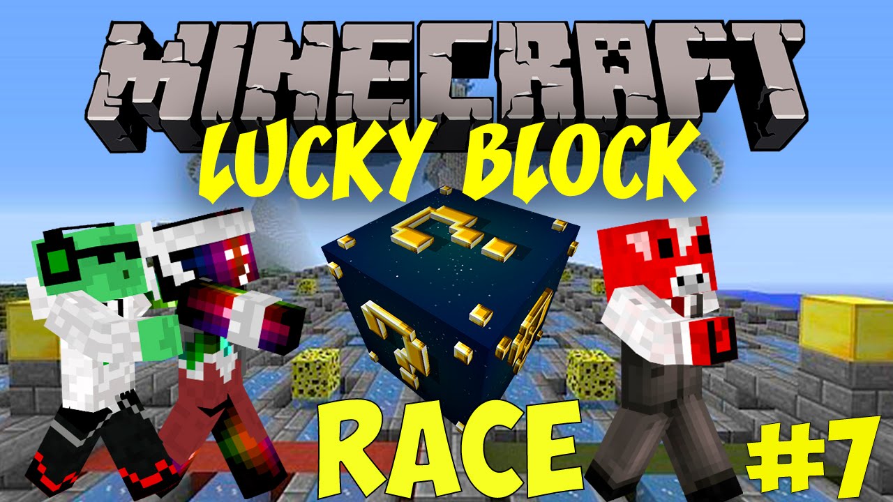 Minecraft: Lucky Block Race osa: 7: 6 Erillaista Lucky Blockia!