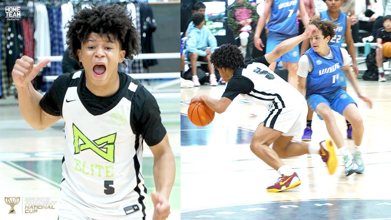 Top 8th Grader Will Conroy Jr Goes OFF in Semi Finals Game at Sports Academy National Cup
