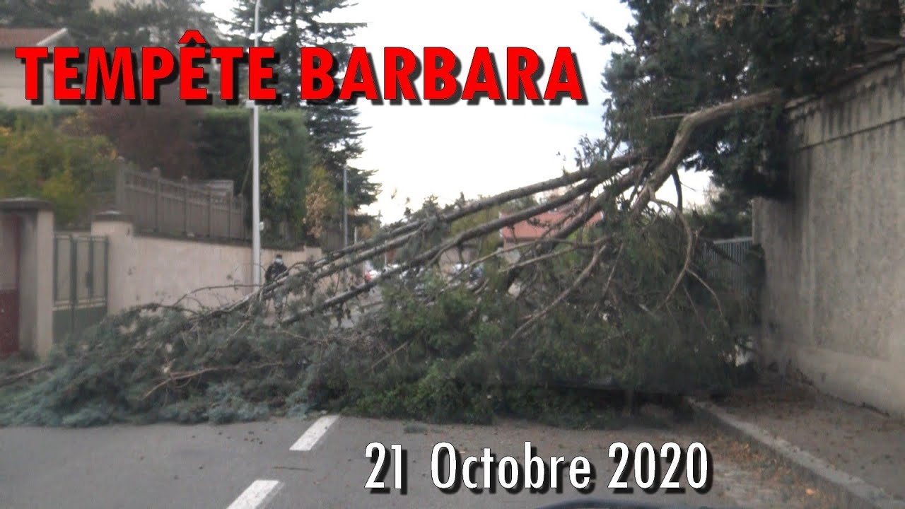 Tempête Barbara, 21 Octobre 2020 - Loire (42) / Rhône (69)